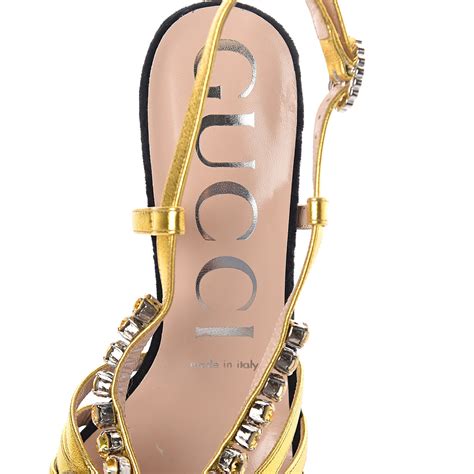 black and gold gucci sandals|Gucci black platform sandals.